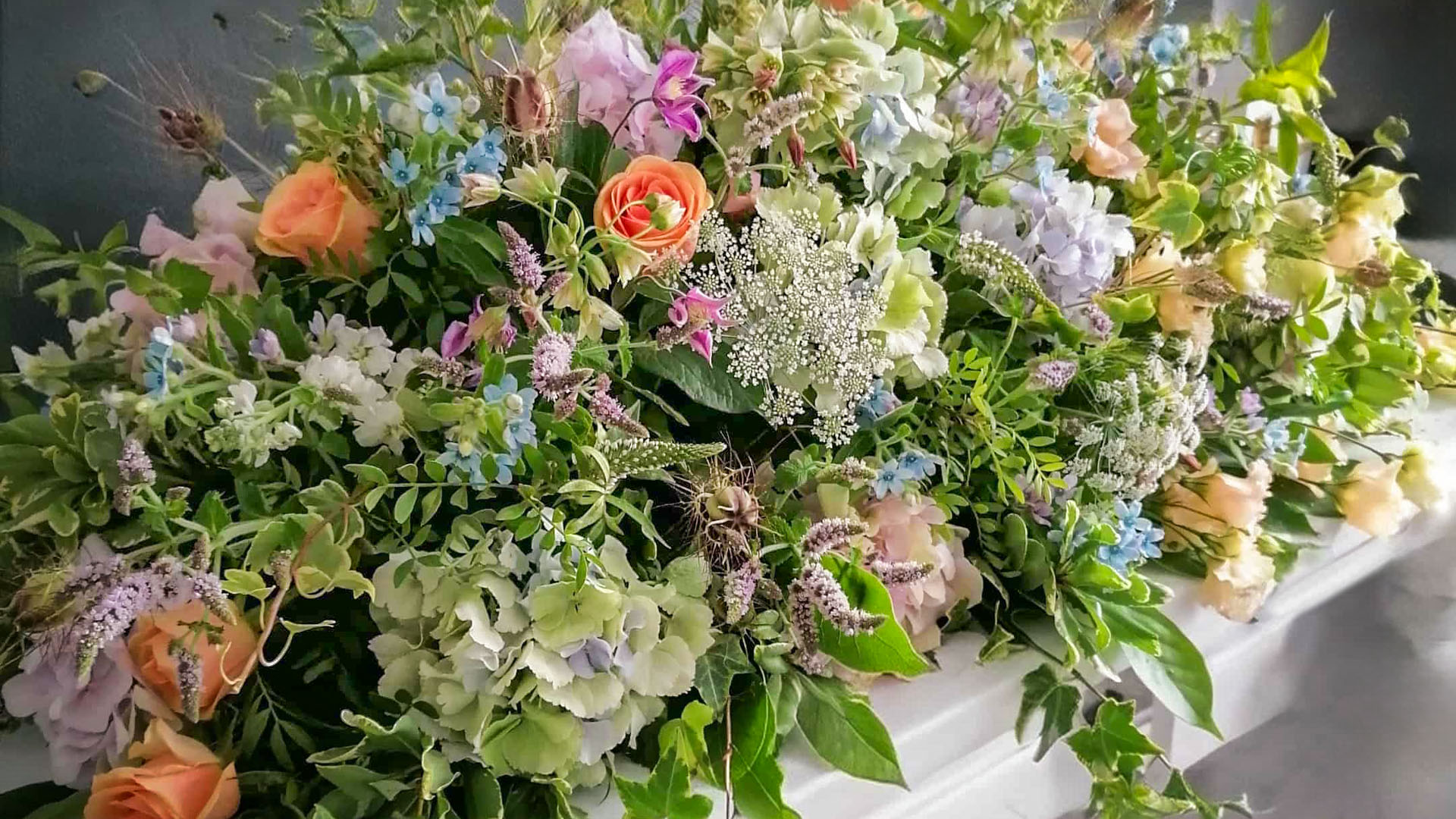 Sweetpea Macfie Chesterfield Wedding and Funeral Florist