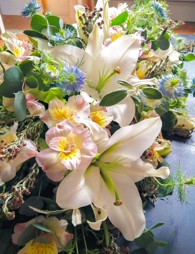 Wedding and Funeral Florist for Matlock, Bakewell, Belper and Chesterfield