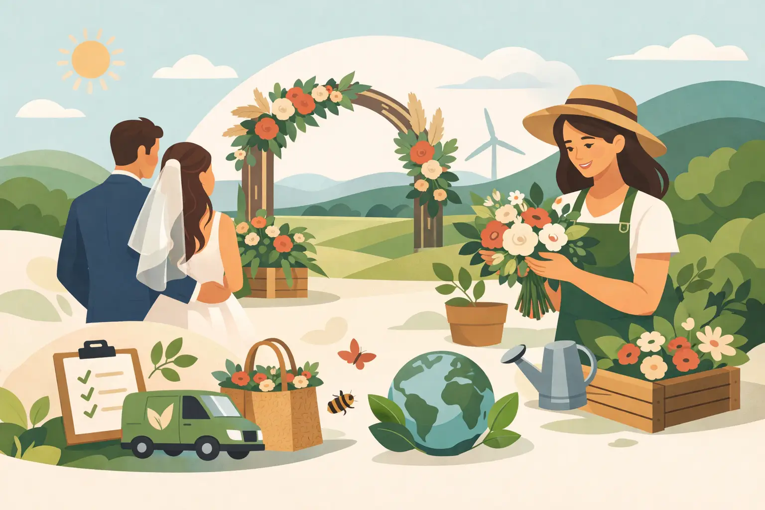 Choosing a Sustainable Wedding Florist UK Choosing a Sustainable Wedding Florist UK