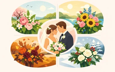 Wedding Flowers by Season in Britain
