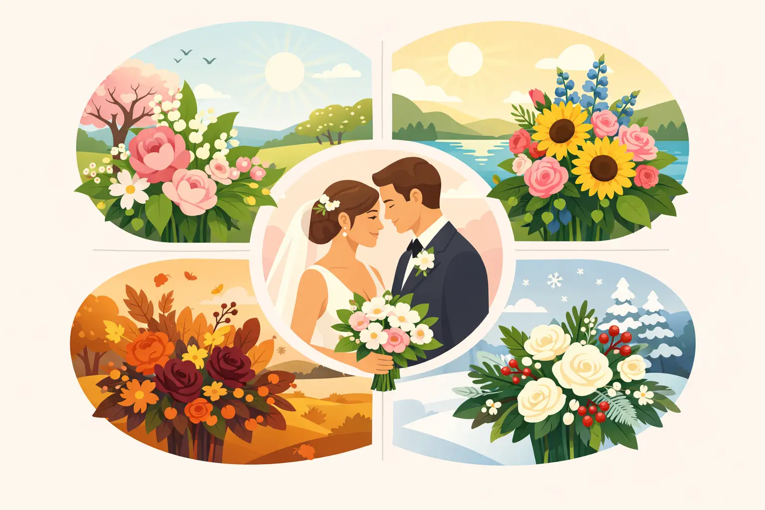 Wedding Flowers by Season in Britain Wedding Flowers by Season in Britain