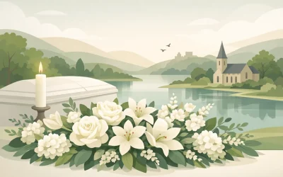 Luxury Funeral Flowers Derbyshire