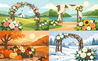 Wedding Flowers Chesterfield for Every Season