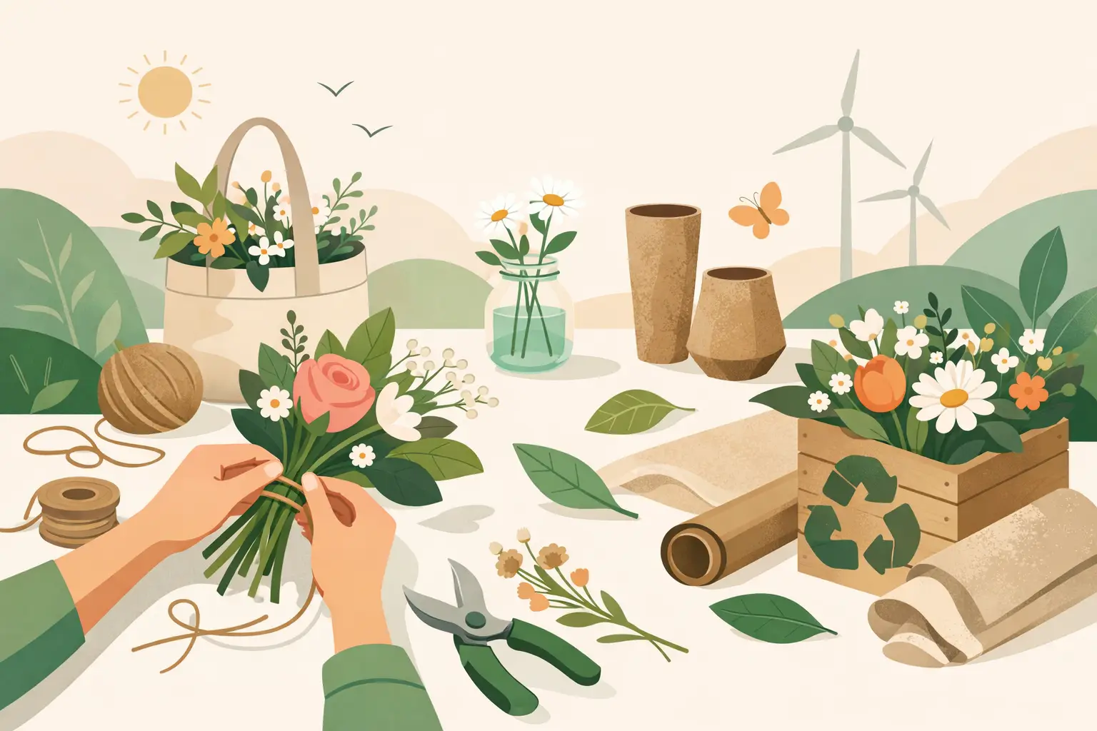 Sustainable Floristry Trends for Meaningful Flowers Sustainable Floristry Trends for Meaningful Flowers