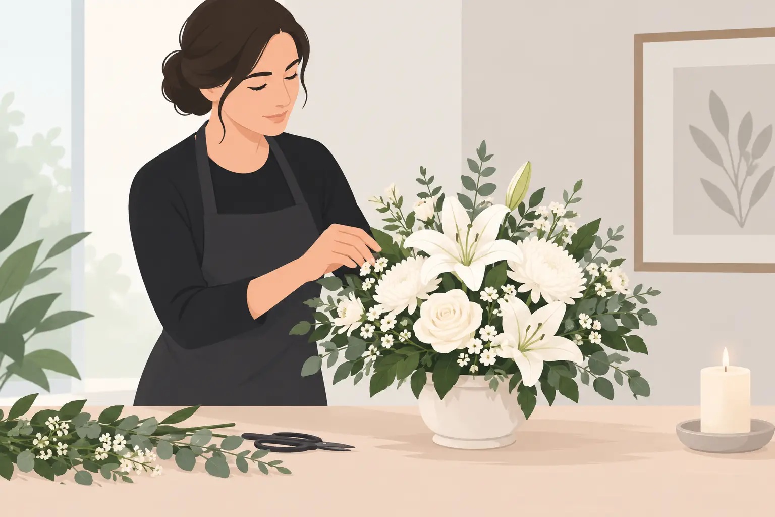 How to Arrange Farewell Flowers with Care How to Arrange Farewell Flowers with Care
