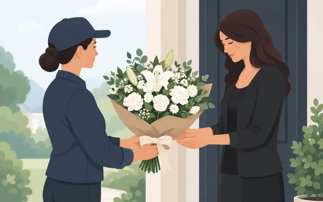 Sympathy Bouquet Delivery With Thoughtful Care