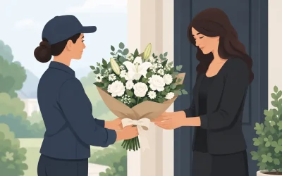 Sweetpea Macfie Chesterfield Florist Sympathy Bouquet Delivery With Thoughtful Care