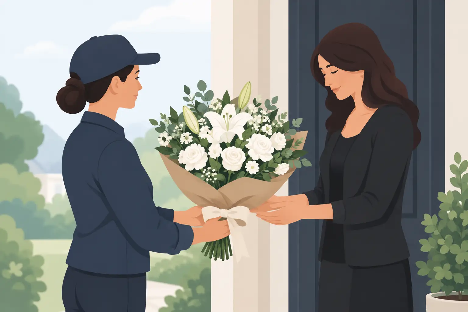 Sympathy Bouquet Delivery With Thoughtful Care Sympathy Bouquet Delivery With Thoughtful Care