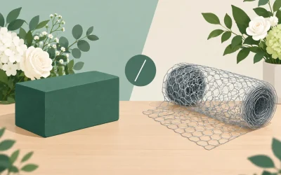 Floral Foam Versus Chicken Wire: Which Works?